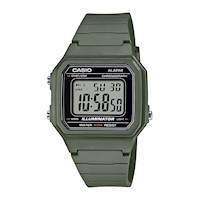 Reloj CASIO W-217H-3A Resina Hombre Verde